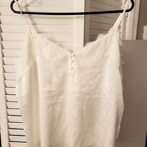Abercrombie and Fitch satin lace camisole